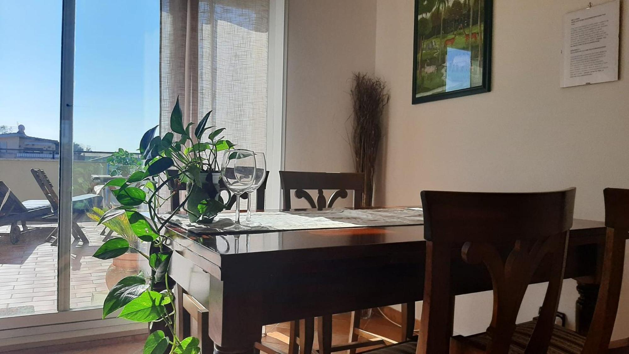 La Terrazza Sul Faro Appartement Fiumicino Buitenkant foto